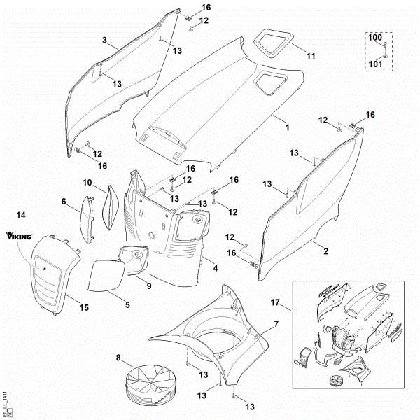 Bild von E - Motorhaube MT 5097.0 C