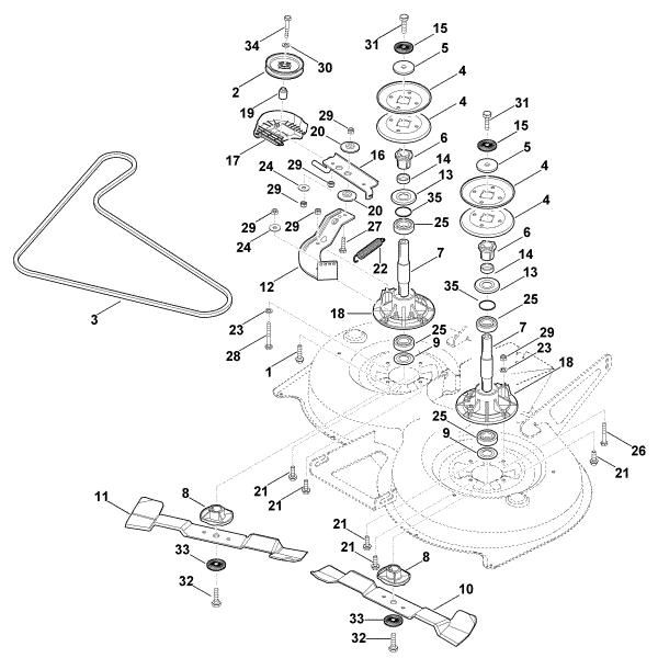 Bild von O - Messerantrieb MT 5097.0 C