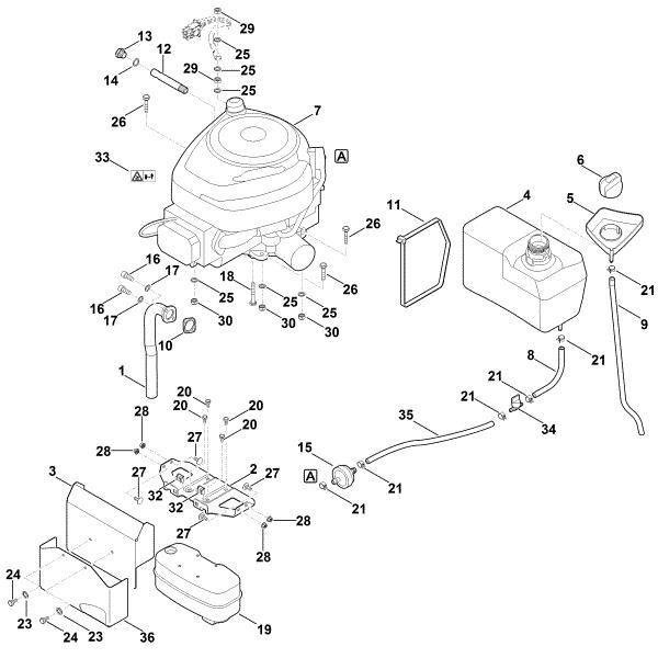 Bild von H - Motor, Tank MT 5097.1 C