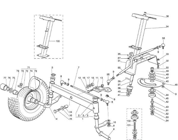 Bild von C - Lenkung MT 540