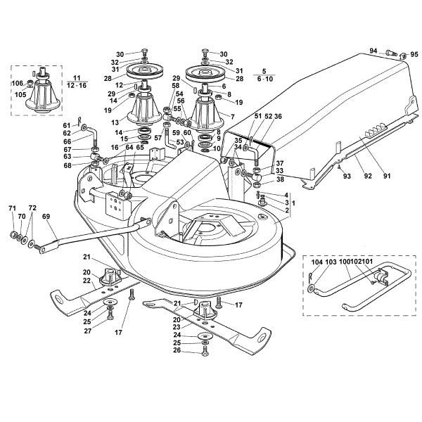Bild von I - Mähwerk - 2 MT 540