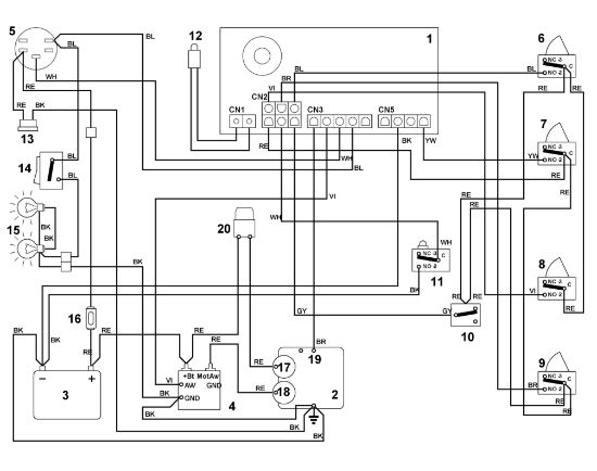 Bild von M - Schaltplan MT 545