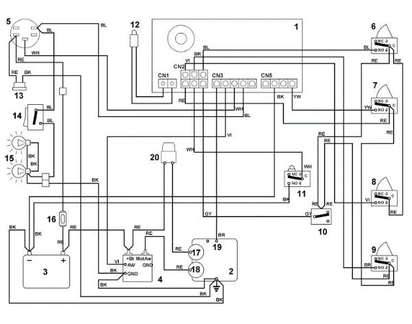 Bild von M - Schaltplan MT 545