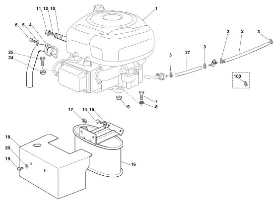 Bild von E - Motor MT 545 L