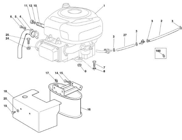 Bild von E - Motor MT 545 L
