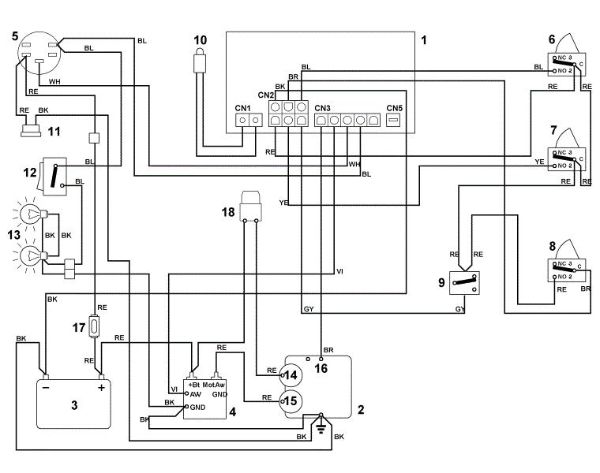 Bild von K - Schaltplan MT 545 L