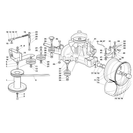 Bild von F - Getriebe MT 585