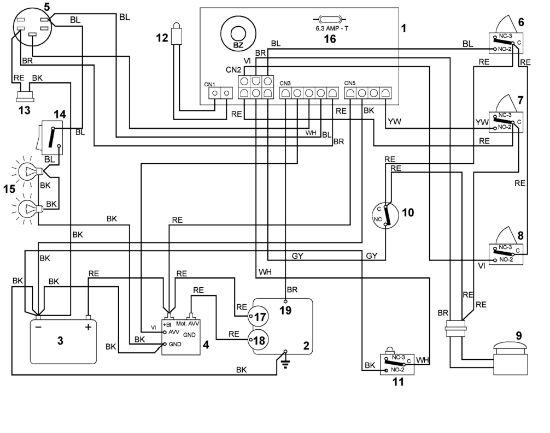 Bild von M2 - Schaltplan MT 585