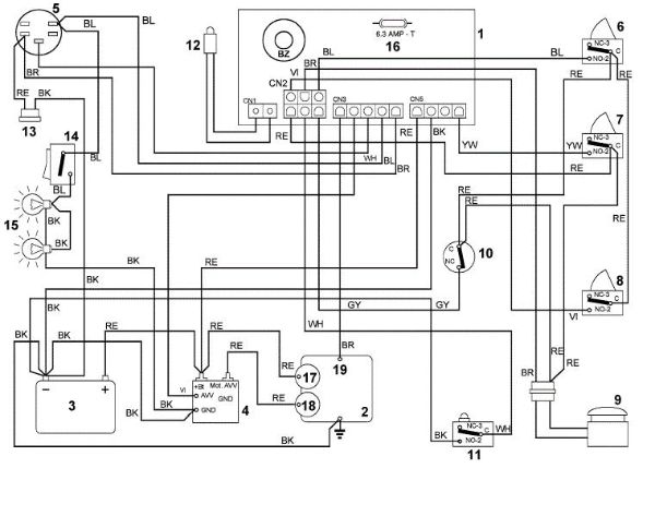Bild von M2 - Schaltplan MT 585