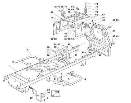Bild von A - Rahmen MT 585 L