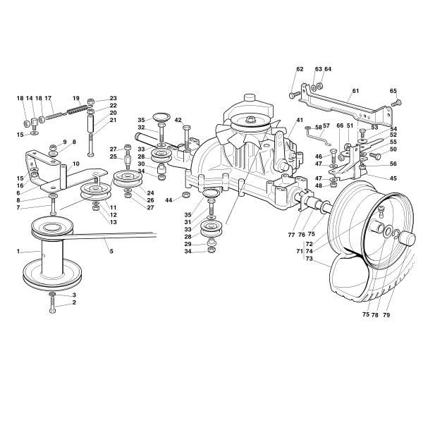 Bild von F - Getriebe MT 585 L