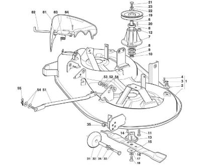 Bild von I - Mähwerk - 2 MT 585 L