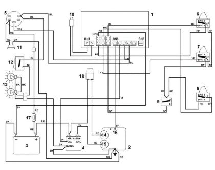 Bild von K - Schaltplan MT 585 L