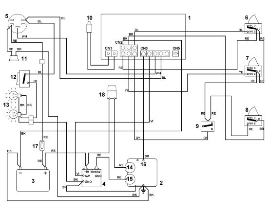 Bild von K - Schaltplan MT 585 L