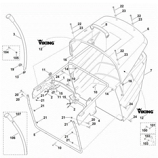 Bild von Q - Grasfangkorb MT 6112.0