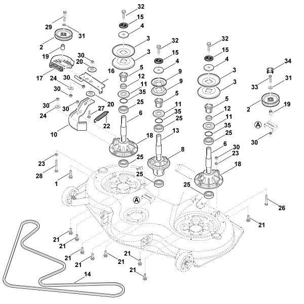 Bild von O - Messerantrieb MT 6112.0 C