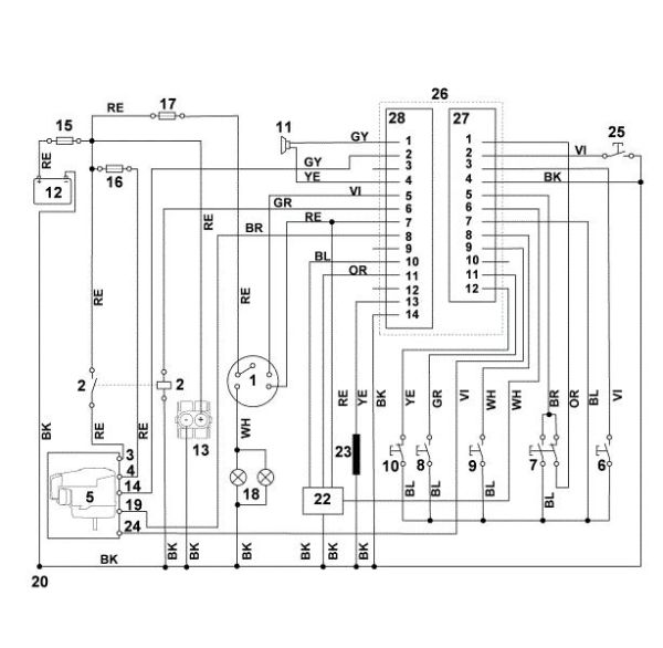 Bild von S - Schaltplan MT 6112.0 K