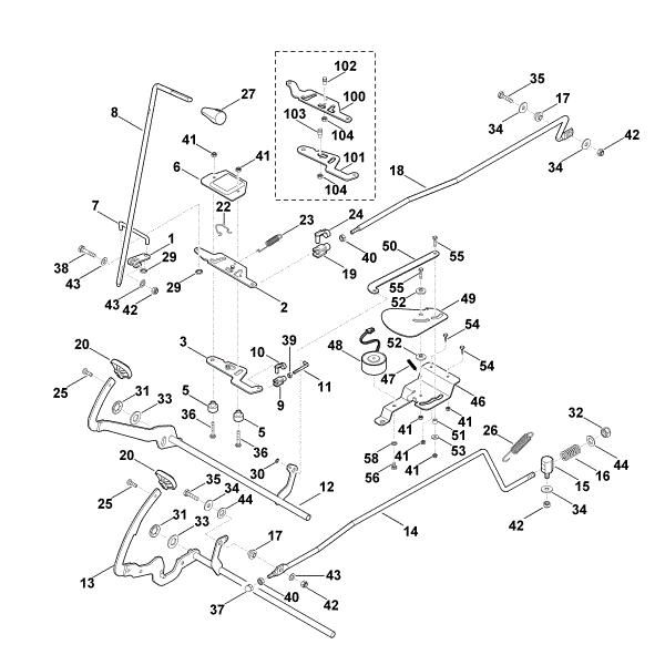 Bild von K - Bremse, Schalthebel, Tempomat MT 6112.0 ZL