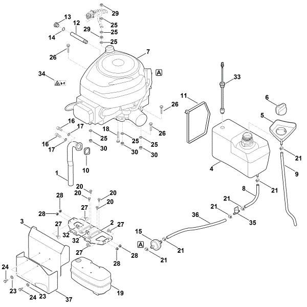 Bild von H - Motor, Tank MT 6112.1 C