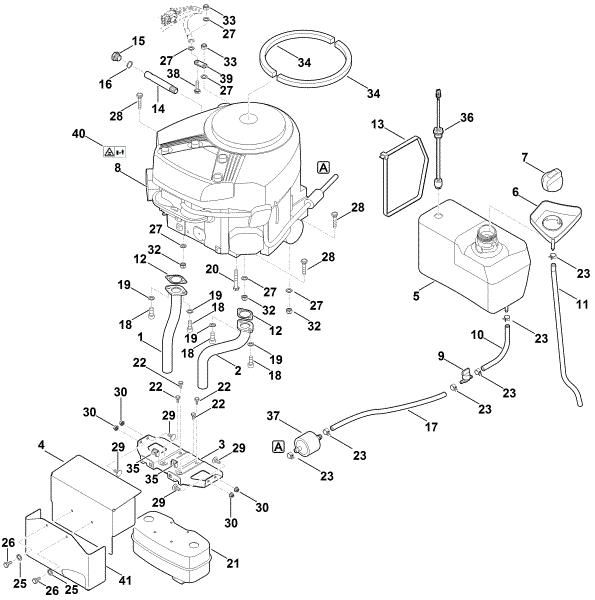 Bild von H - Motor, Tank MT 6112.1 ZL