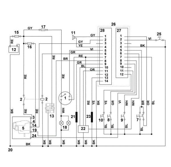 Bild von S - Schaltplan MT 6127.0 KL