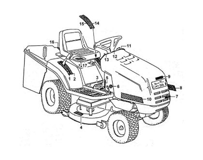 Bild von Q - Aufkleber MT 640 (1997)