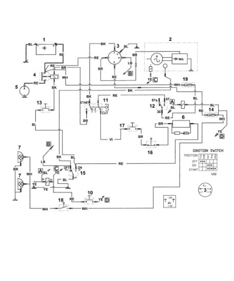 Bild von R - Schaltplan MT 640 (1997)