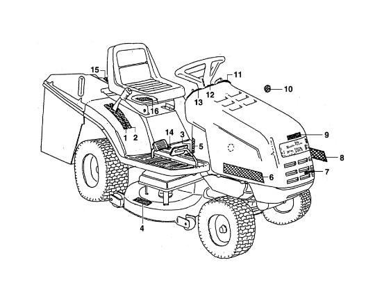 Bild von Q - Aufkleber MT 680