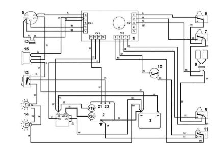 Bild von N2 - Schaltplan MT 745