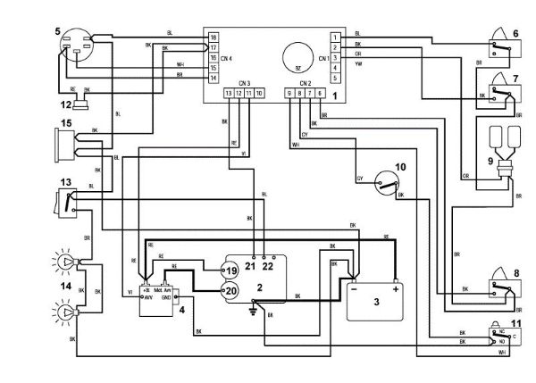 Bild von N2 - Schaltplan MT 745