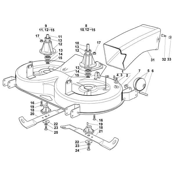 Bild von J - Mähwerk - 2 MT 780
