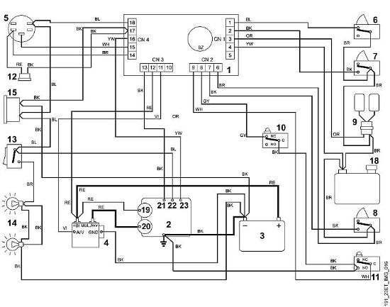 MT MT 780 P - Schaltplan - 2 der Marke Viking