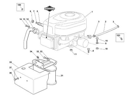 Bild von E - Motor MT 785 MT 785