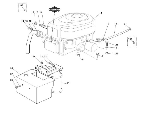Bild von E - Motor MT 785 MT 785