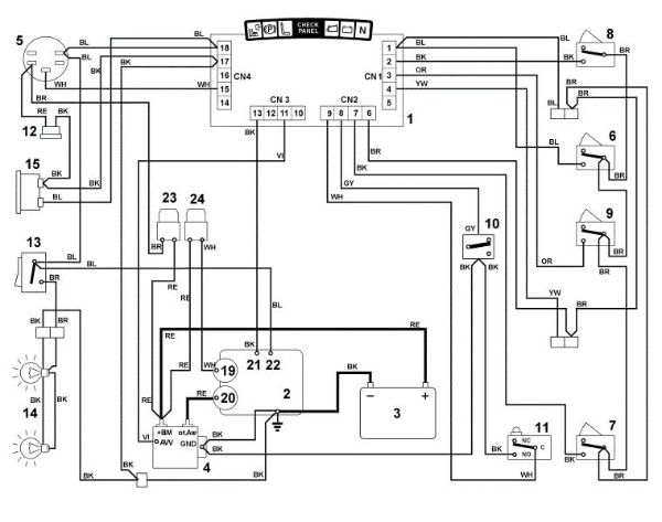 Bild von P - Schaltplan MT 785 MT 785