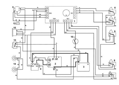 Bild von P1 - Schaltplan MT 785 MT 785