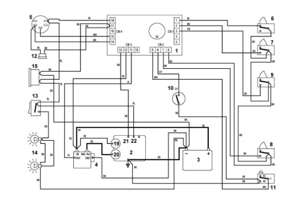 Bild von P1 - Schaltplan MT 785 MT 785