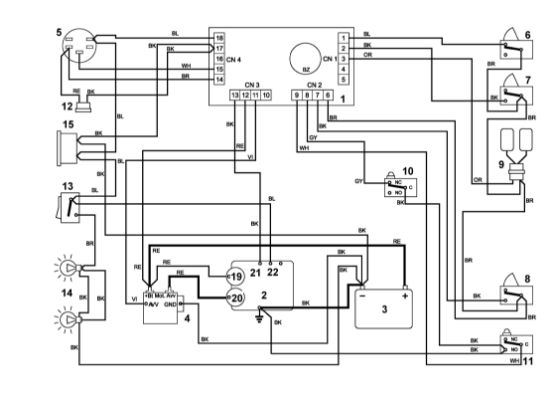 Bild von P2 - Schaltplan MT 785 MT 785