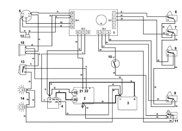 Bild von P1 - Schaltplan MT 785 MT 785 S