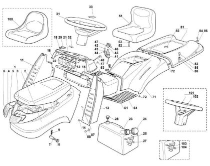 Bild von B - Verkleidung MT 795