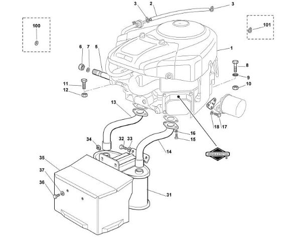 Bild von E - Motor MT 795