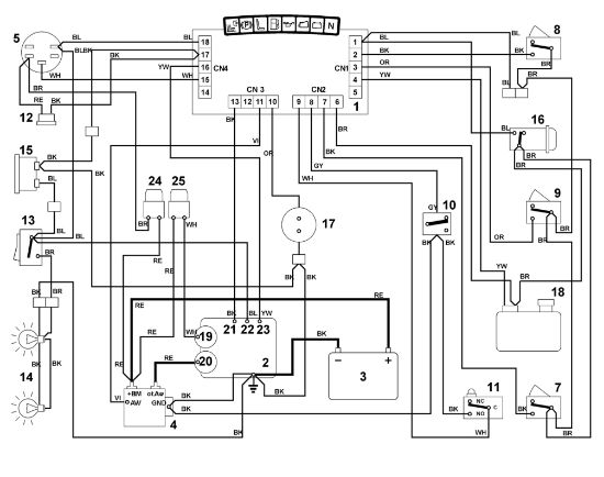 Bild von N - Schaltplan MT 795