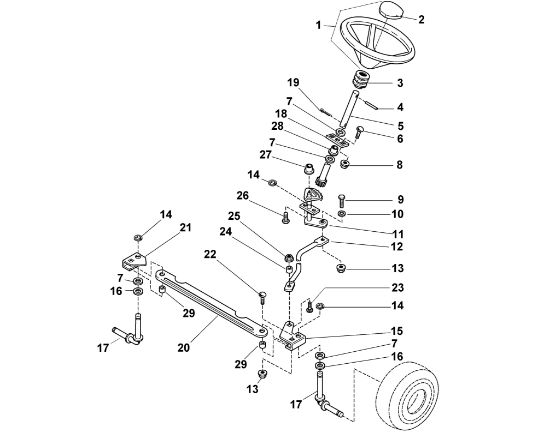 Bild von B - Lenkung MT 835