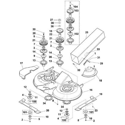 Bild von N - Mähwerk MT 880