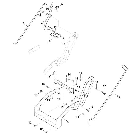 Bild von C - Anbaurahmen ASP 125.0