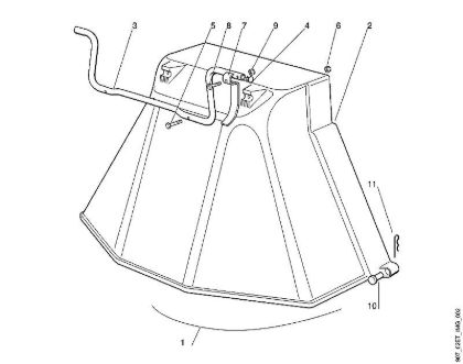 Zubehörteile DPC 500 A - Deflektor der Marke Viking