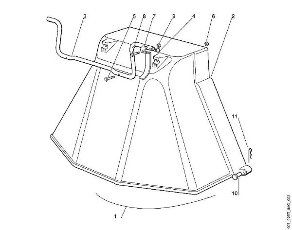 Zubehörteile DPC 500 A - Deflektor der Marke Viking