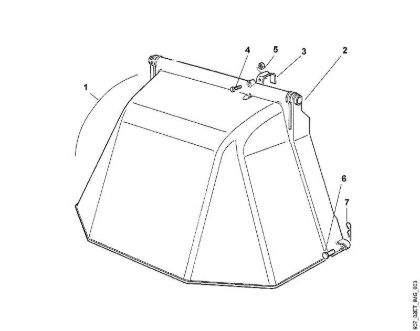 Zubehörteile DPC 700 A - Deflektor der Marke Viking