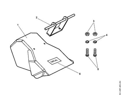 Zubehörteile DPS 880 A - Deflektor der Marke Viking