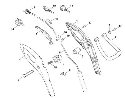 Bild von A - Handgriff TE 410